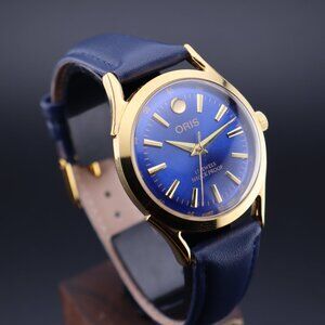 Oris Vintage Swiss 17 Jewels Hand-Wound Mechanical Men's Watch - FREE SHIPPING